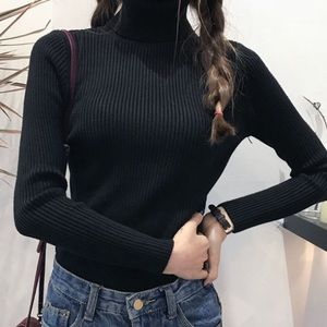 long sleeve shirt w a turtle neck